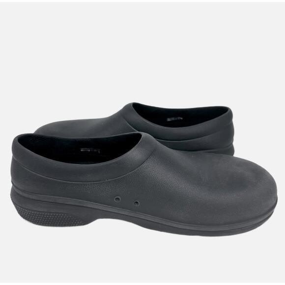 Crocs *On-The-Clock Work Slip On -BLACK - Picture 1 of 6